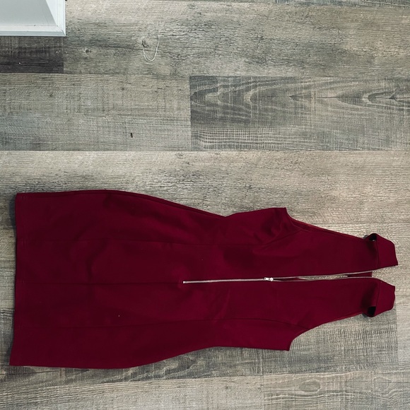 Deep red dress size small - Picture 4 of 4
